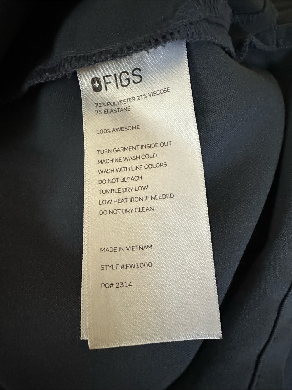 SOLD NA HTF Figs Night Sky Scrub Set S/M - Picture 14 of 14